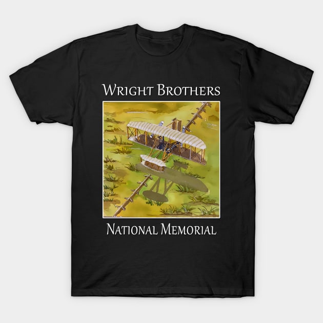 Wright Brothers National Memorial T-Shirt by WelshDesigns